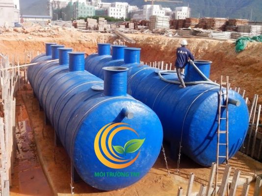 Lắp đặt Modul bể ngầm xử lý nước thải bệnh viện tại Hưng Yên