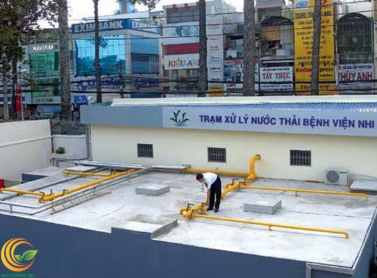 Xử lý nước thải bệnh viện nhi